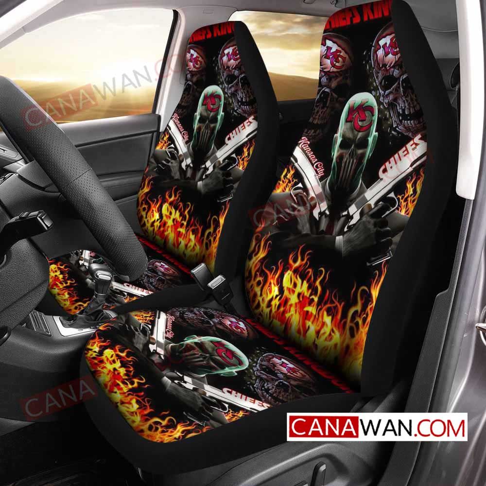 Kansas City Chiefs Style044 3D Customized Personalized Car Seat Cover