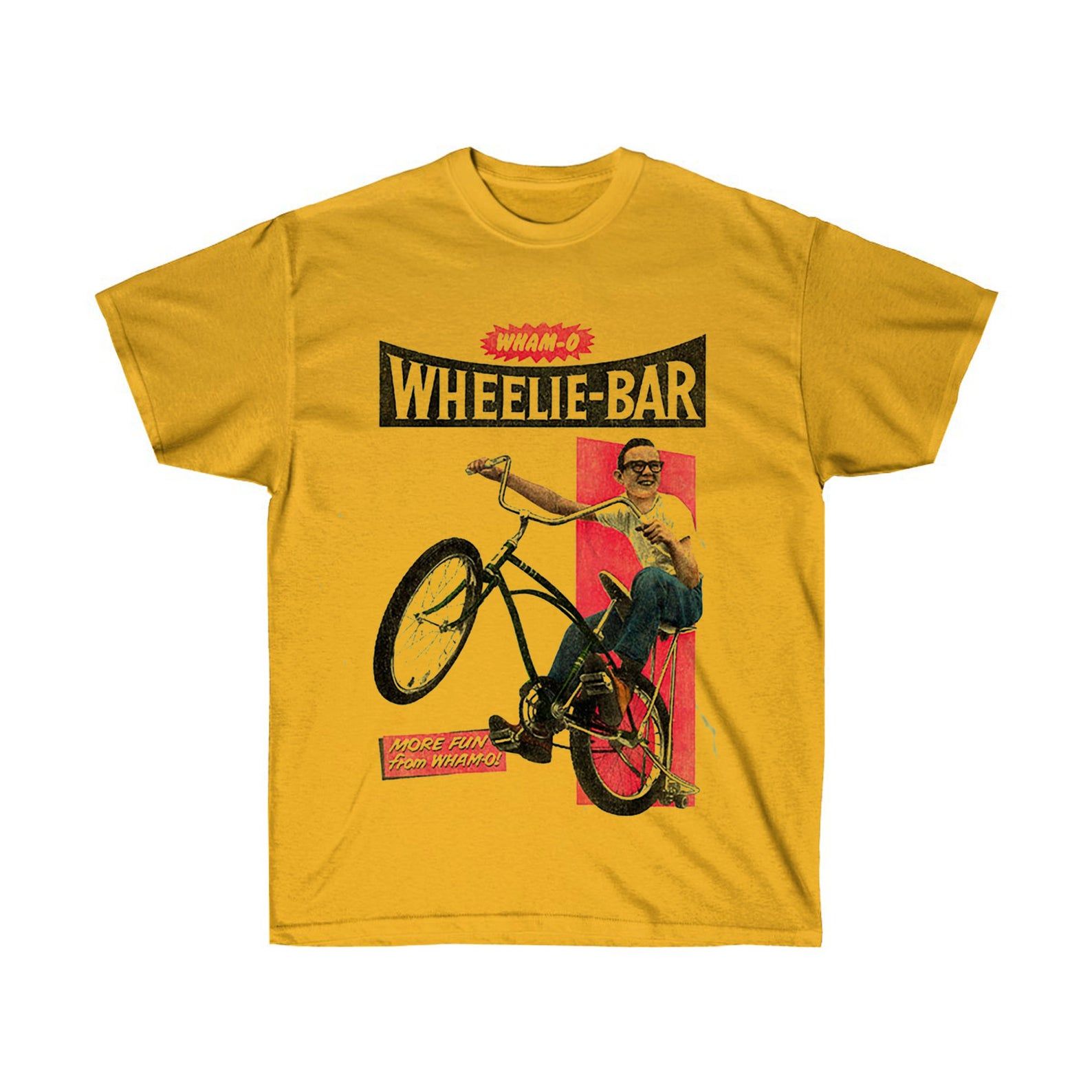 Wham! Shirt Wham-o Wham Wheelie Bar T Shirt Vintage 90s Shirt 80s Shirt Wham O Bubble Unisex Shirt George Michael Unisex Shirt 90s