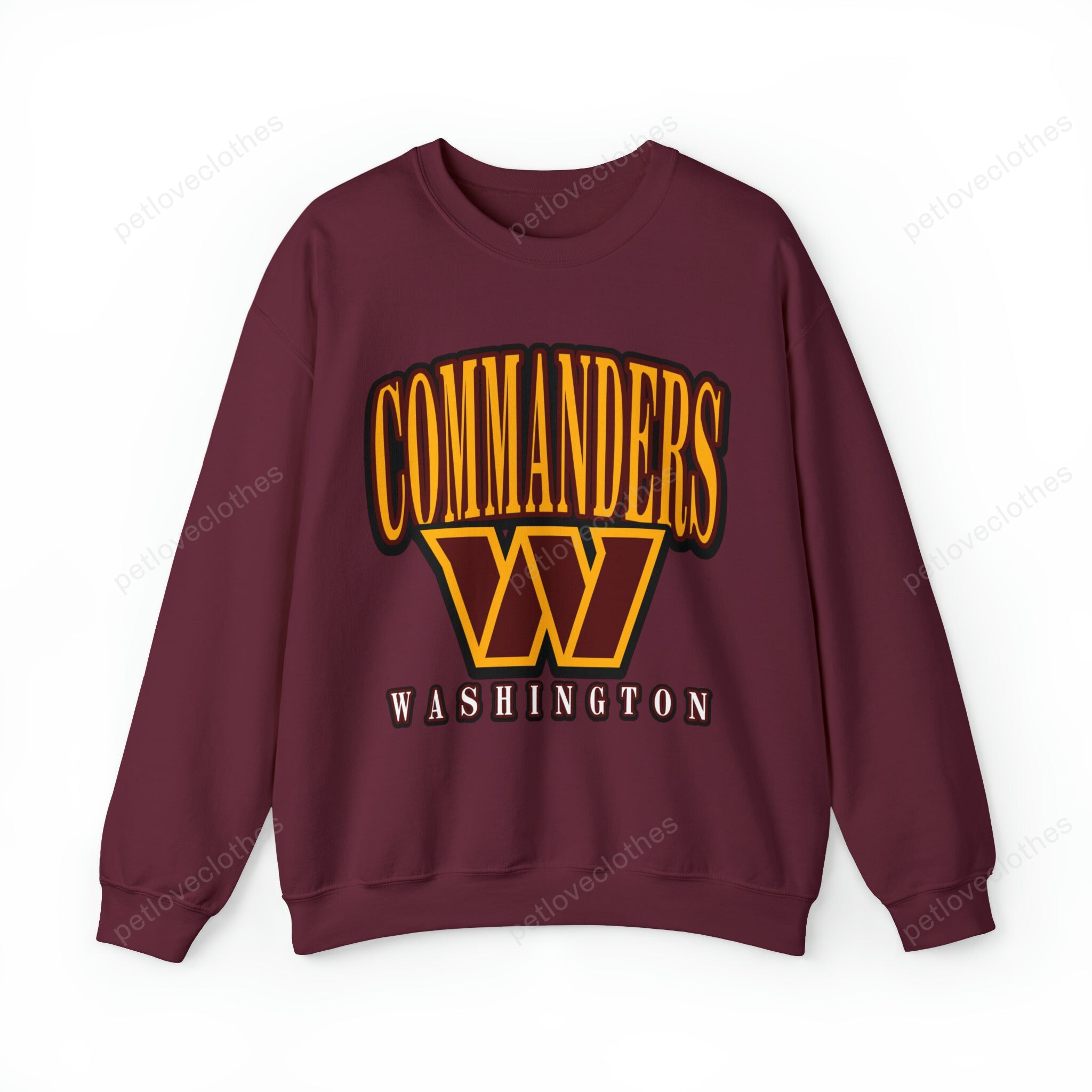 Washington Commanders Vintage Nfl Crewneck Sweatshirt