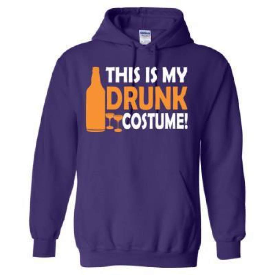 AGR This Is My Drunk Costume Halloween – Heavy Blend™ Hooded Sweatshirt