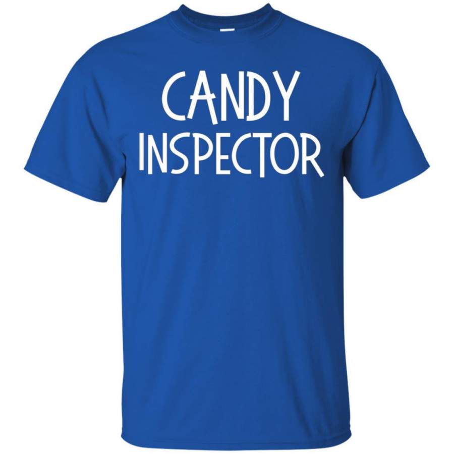 Candy Inspector Vintage Funny Cute Halloween T-Shirt