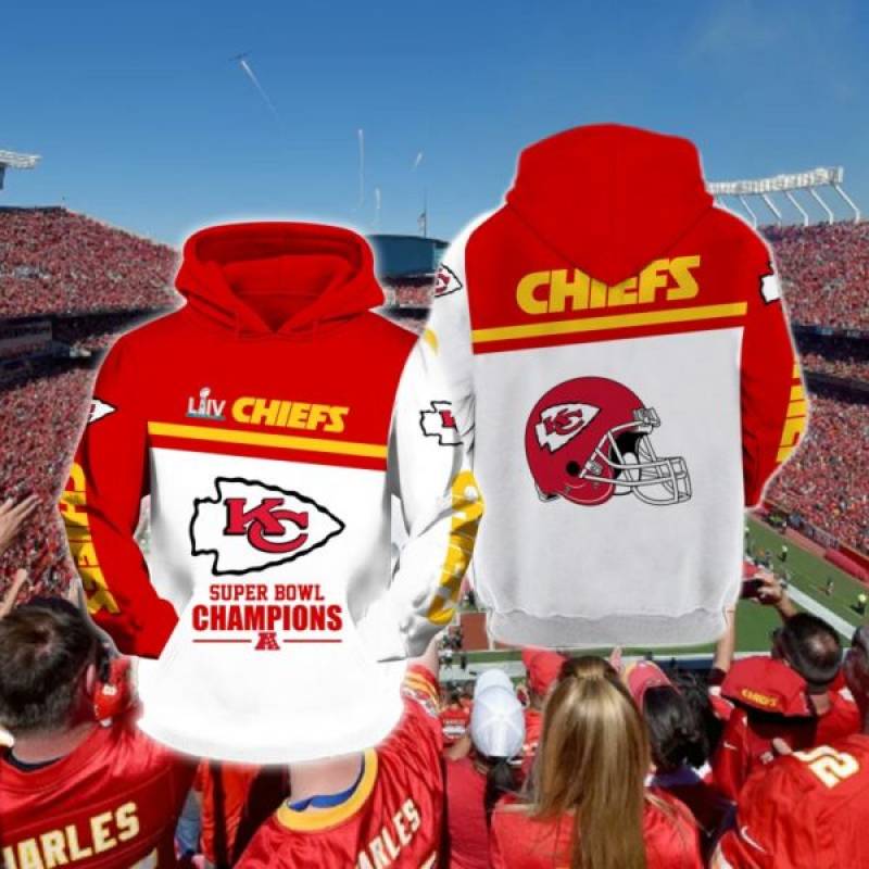 Super bowl champions kansas city chiefs full printing 3D shirt – maria