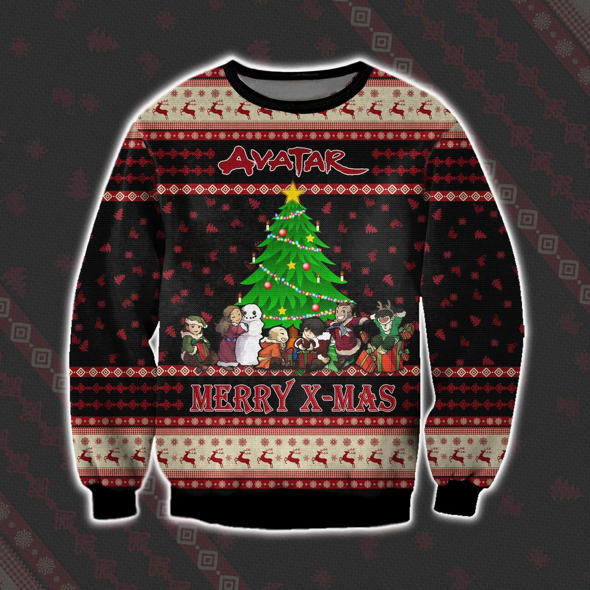 Team Avatar The Last Airbender Ugly Christmas Sweater – Txtrend Shop