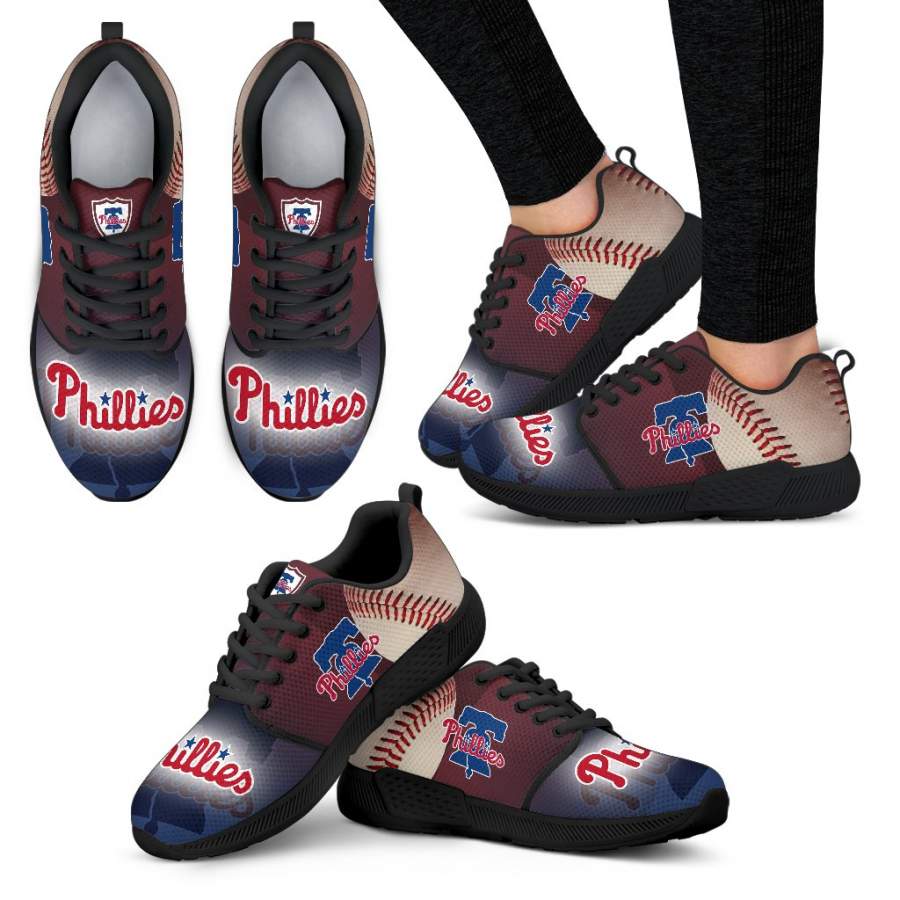 Awesome Philadelphia Phillies Running Sneakers For Baseball Fan