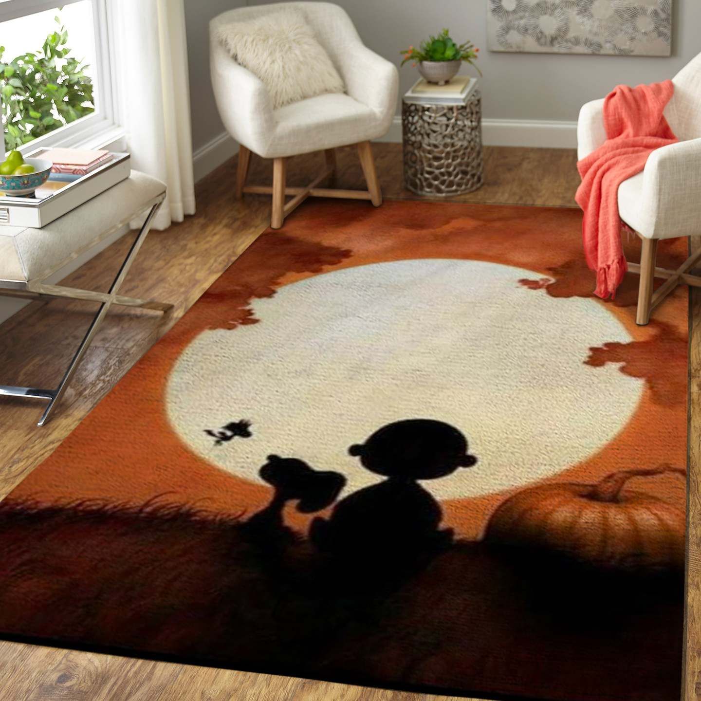 Snoopy Rug, Christmas Carpet Sn07 - Floor Decor The Us Decor New Fashion