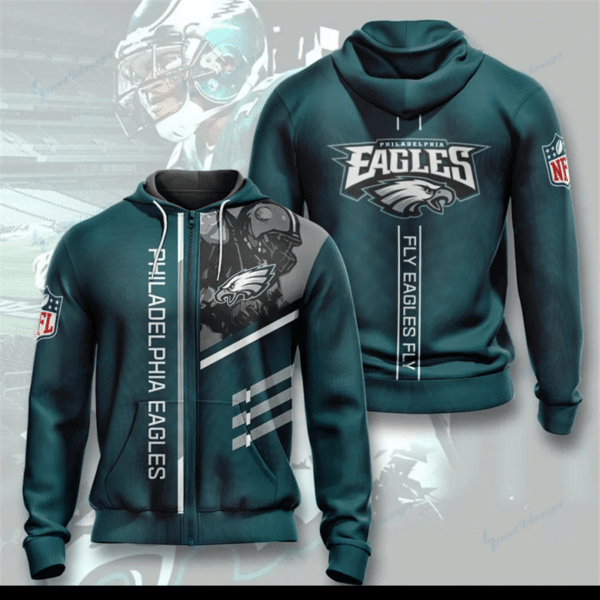 Philadelphia Eagles Hoodie 789 – Donelanetop Store