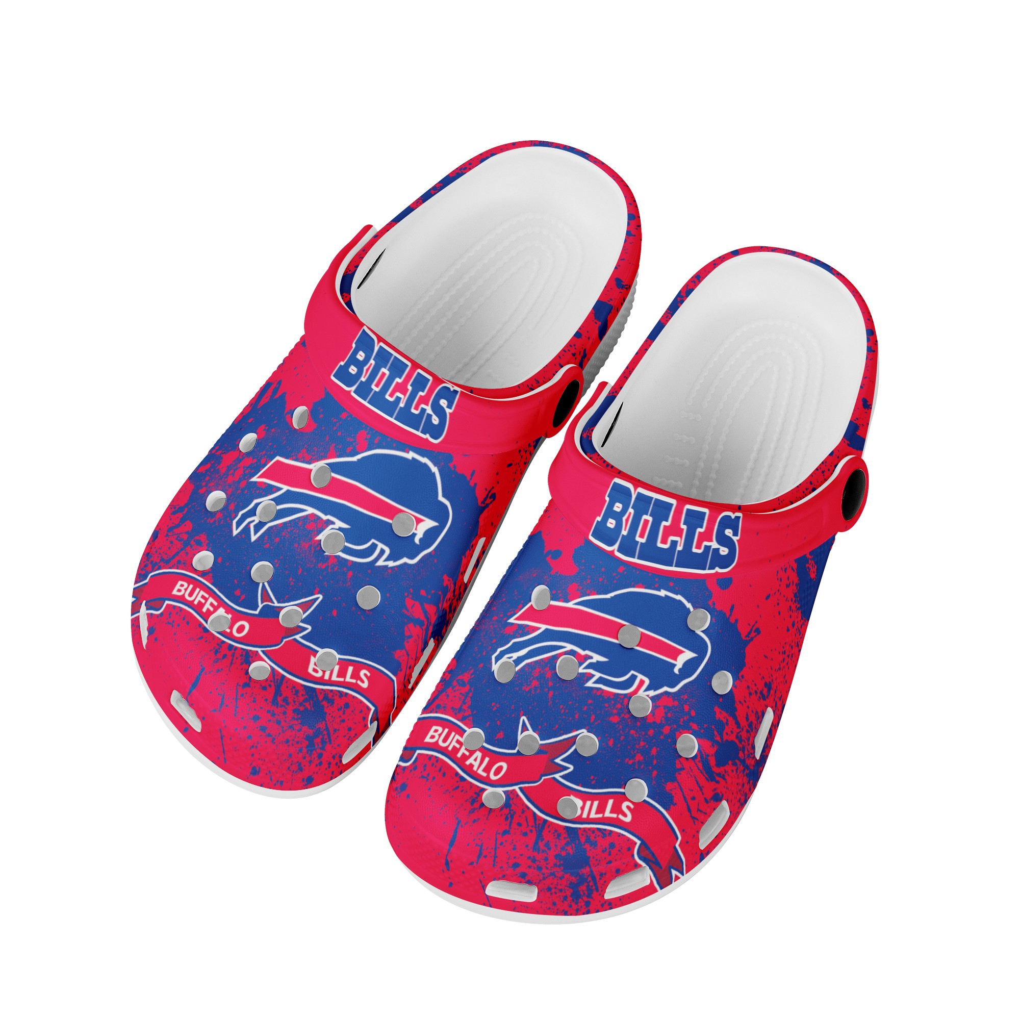 Buffalo Bills Crocs Shoes Cute Style#2 Shoes For Fans