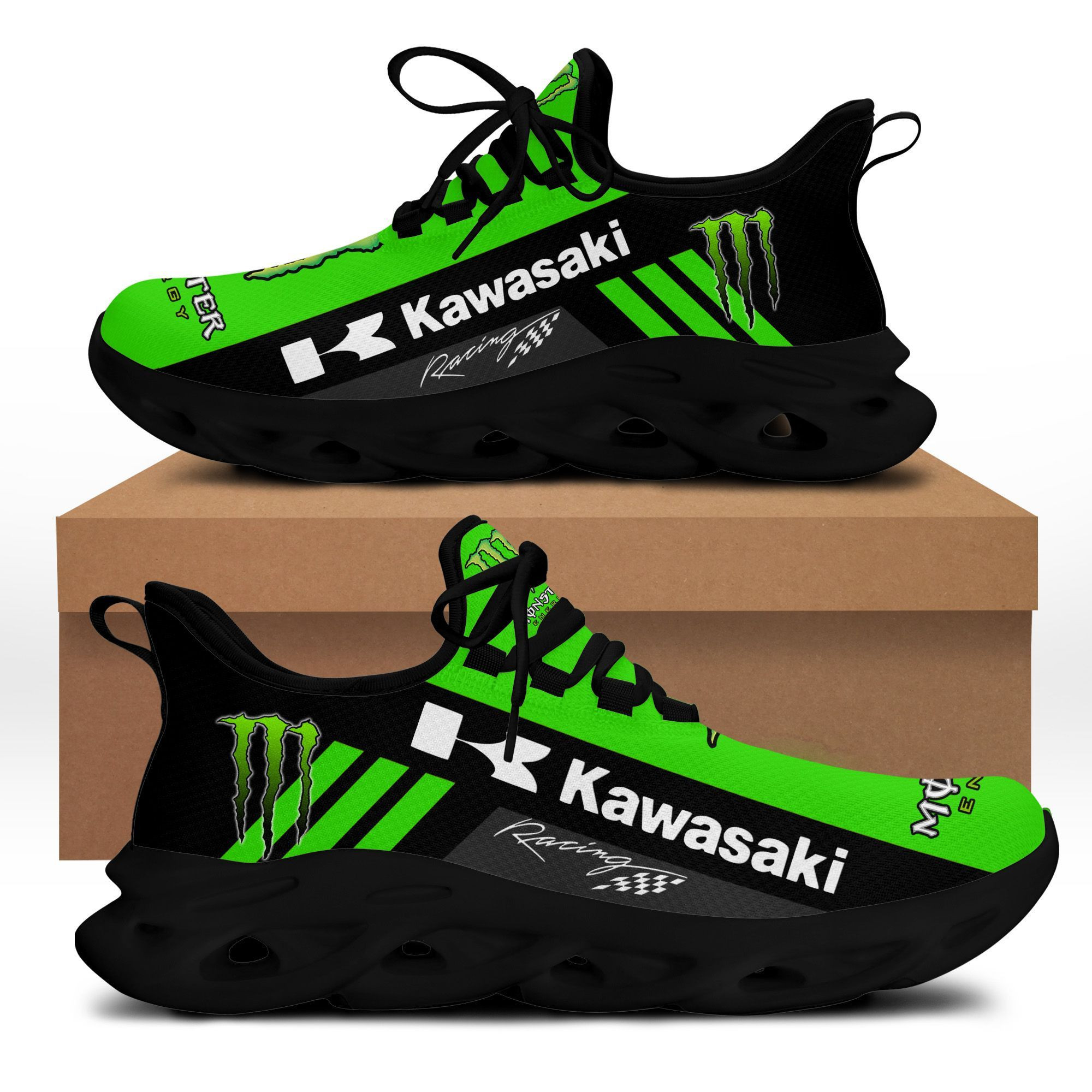 Kawasaki Racing Bs Running Shoes Ver 1 (Green)