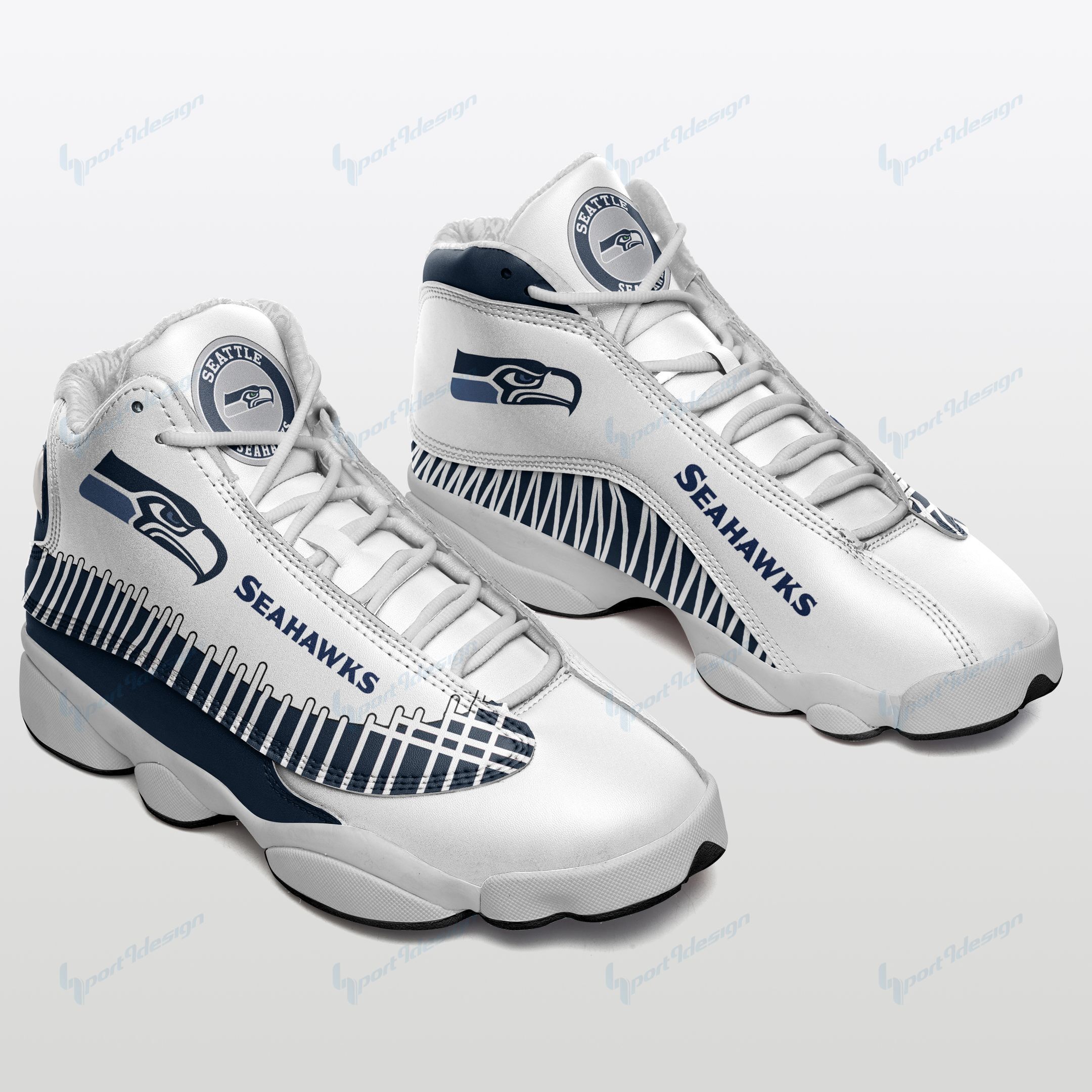 Seattle Seahawks Air JD13 Sneakers 491