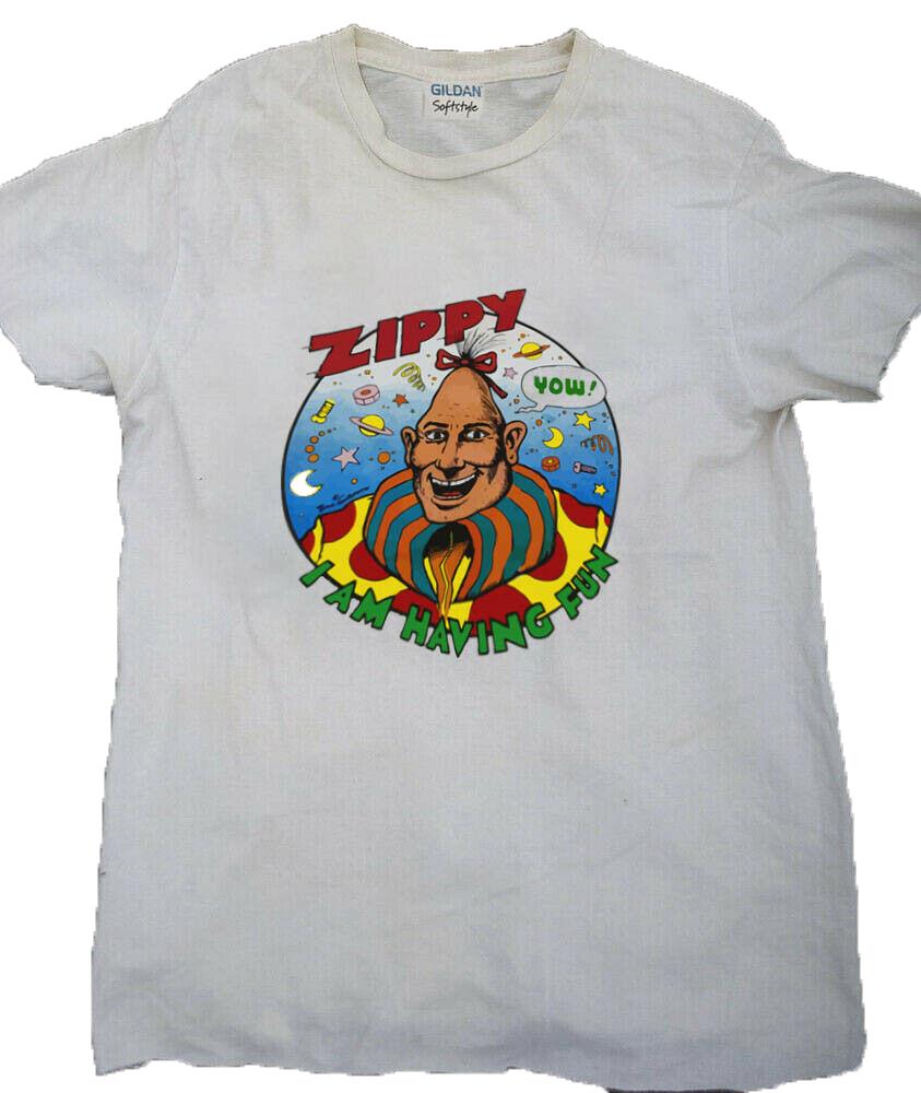 Zippy The Pinhead Hv Fun Ultra Rare Find New T Shirt Vintage Size S-5Xl Rare