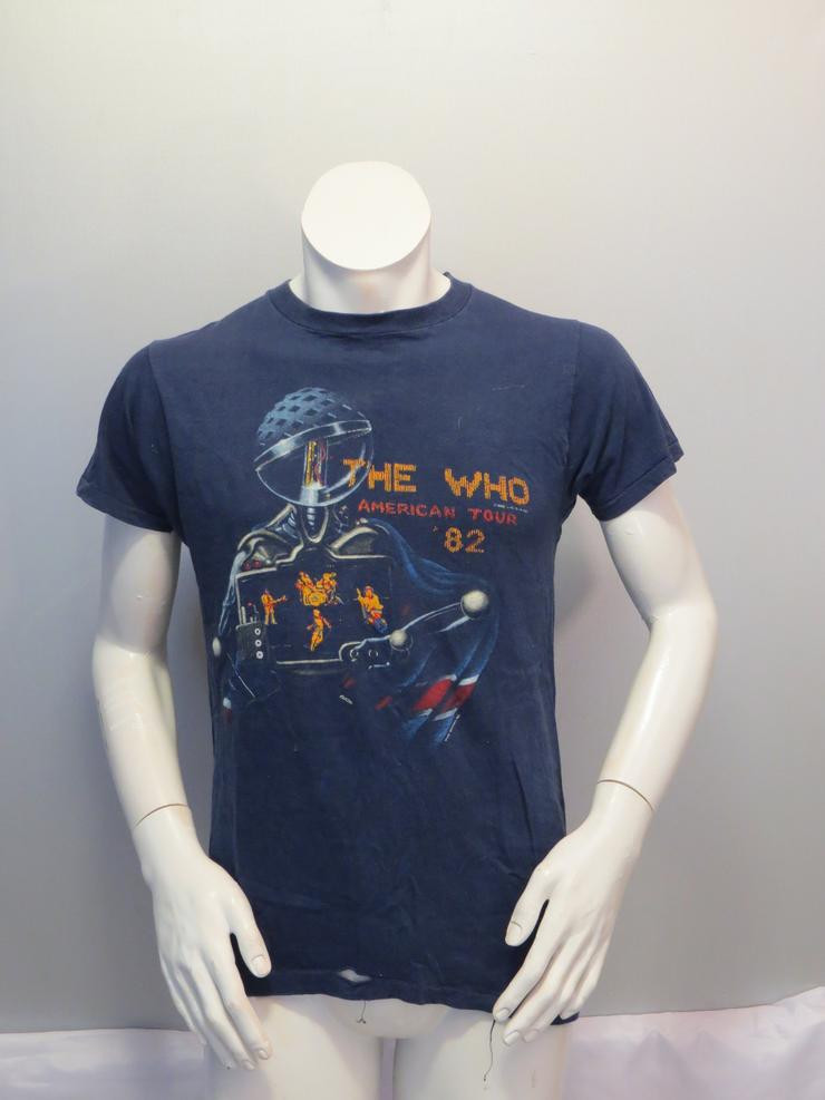 Vintage Who Tour 1982 American Tour By Schlitz Shirt