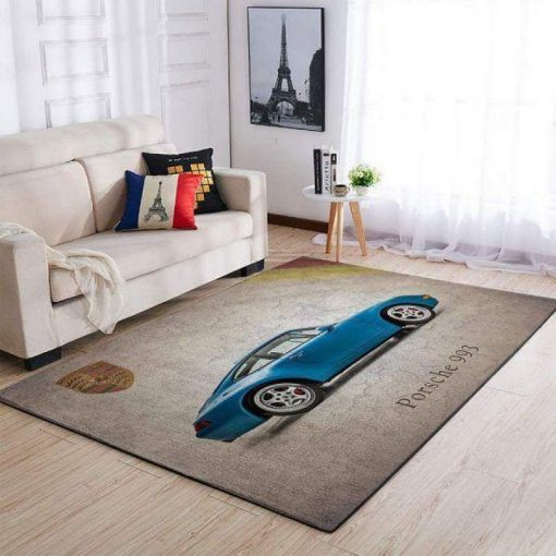 Porsche 993 Nice Gift Home Decor Rectangle Area Rug Living Room Rug Home Decor