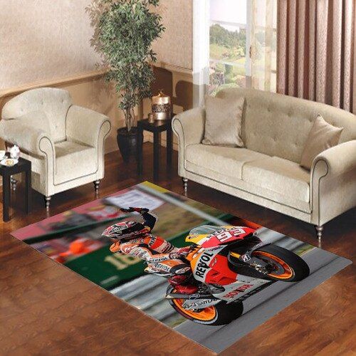 Marq Marquuez Repsol Honda Team Living Room Carpet Rugs