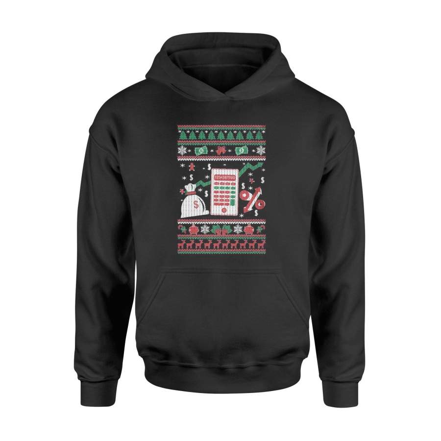 Accountant Ugly Christmas Hoodie