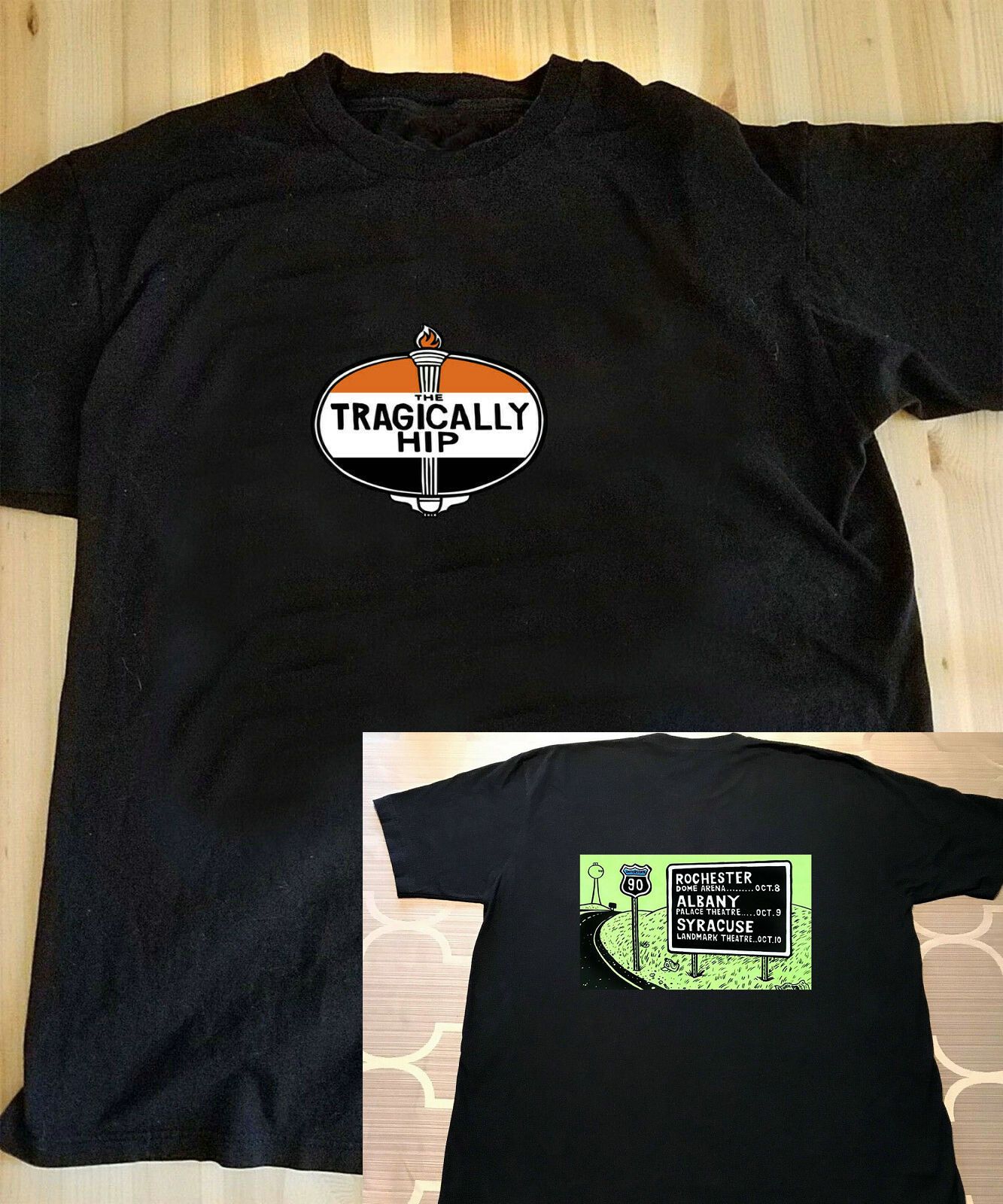 Vintage Shirt The Tragically Hip World Tour