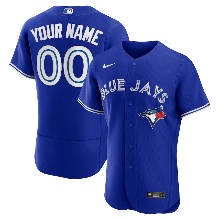 Toronto Blue Jays Custom Royal Jersey – All Stitched