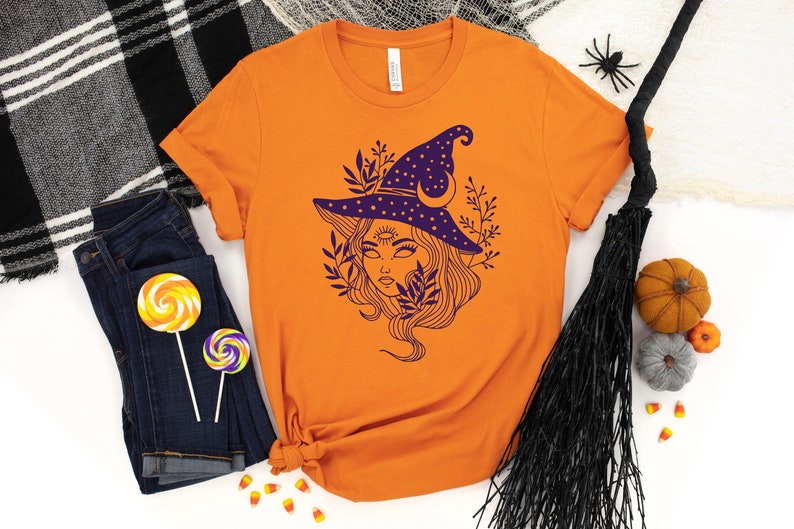 Halloween Witch Shirt,Halloween Party,Halloween Shirt,Halloween Outfits,Halloween Funny Shirt,Family Matching Shirts Santacruzshirt Fashion