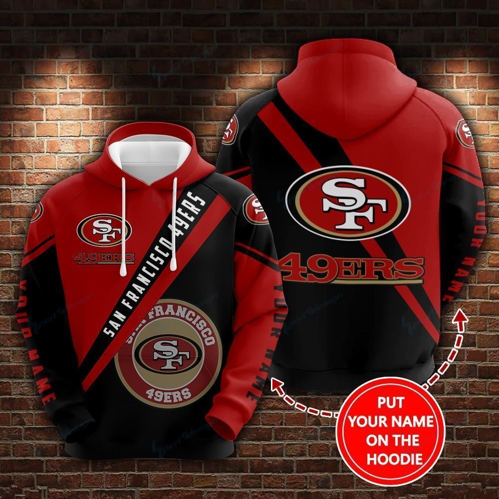 San Francisco 49ers Personalized Hoodie 551