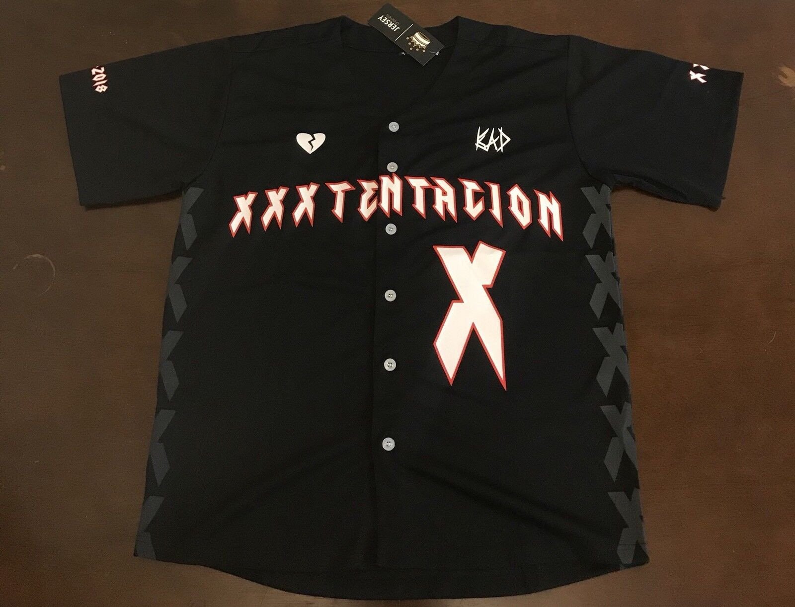 Xxxtentacion Baseball Jersey – All Stitched