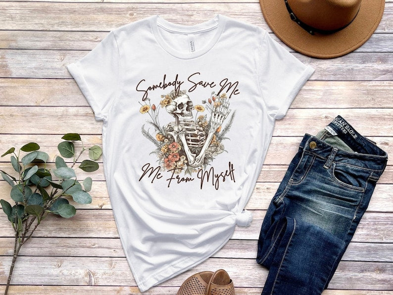 Somebody Save Me, Shirt, Country Music, Western, Nashville, Tee, Jelly Roll, Music City Gift, Rodeo, Desert Cowgirl