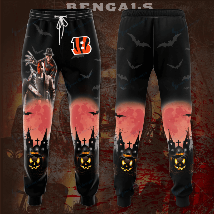 Cincinnati Bengals 3D Printed pocket Sweatpant 50