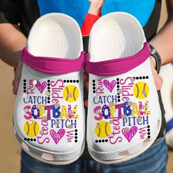 Softball Run Catch Slide Steal Pitch &hellip;