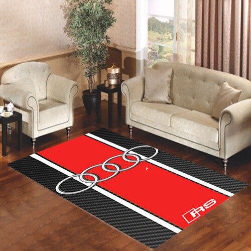 Audi Cars Living Room Carpet Rugs