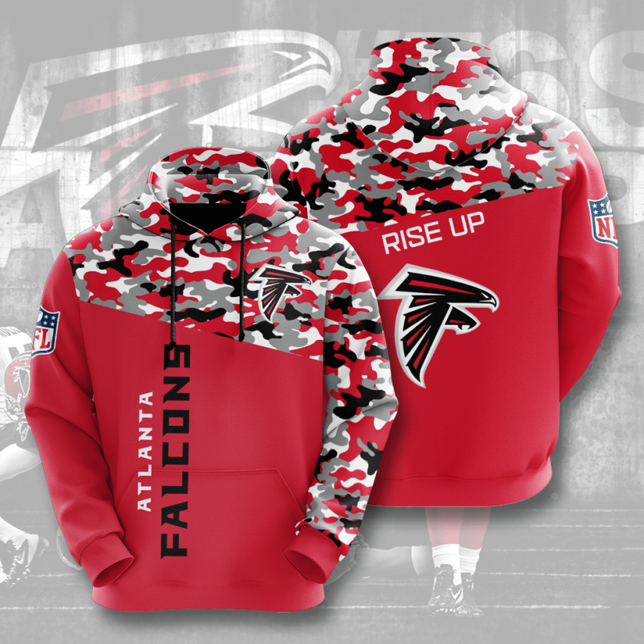 Atlanta Falcons 06 11 Unisex 3D Hoodie Gift For Fans