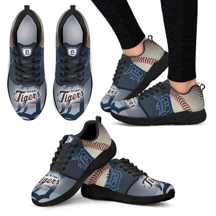 Awesome Detroit Tigers Running Sneakers For Baseball Fan