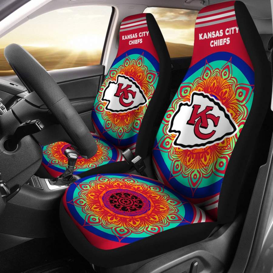 Magical And Vibrant Kansas City Chiefs Car Seat Covers