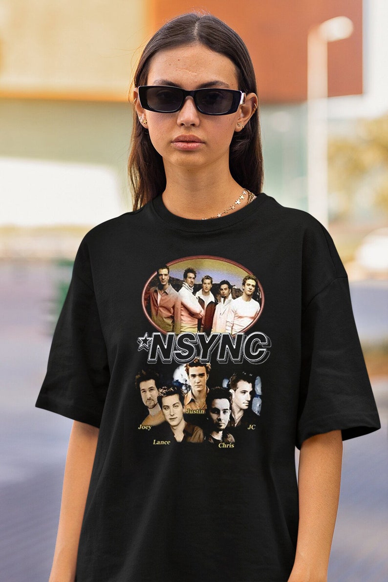 Vintage 90S Nsync Bye Bye Tour Tee Shirt, Nsync T-Shirt, Nsync Shirt Vintage, Nsync Merch