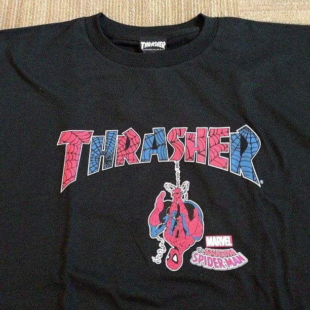 Japanese Spider Man Thrasher Shirt