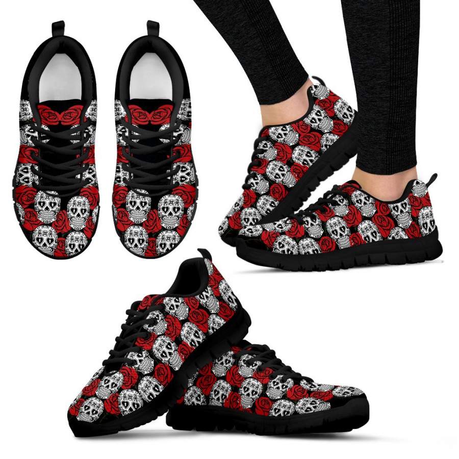 Skull Illustrator Sneakers