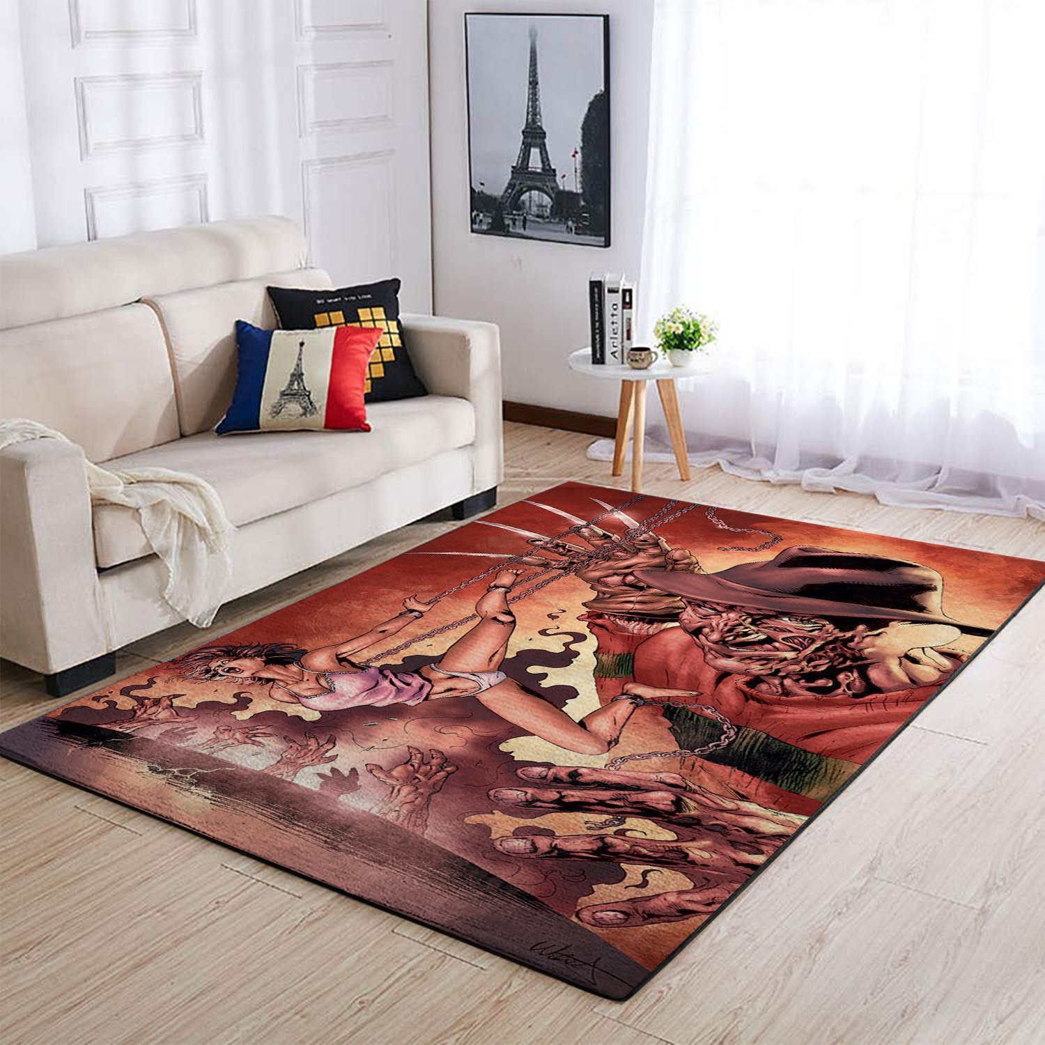 A Nightmare on Elm Street 2 Freddys Revenge Halloween Specail Carpet  Living Room Rugs