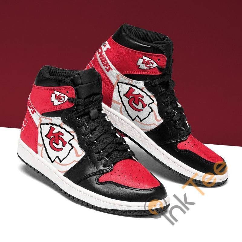 Kansas City Chiefs Football Custom Sneakers It1535 Air Jordan Sneaker Air Jordan High Sneakers