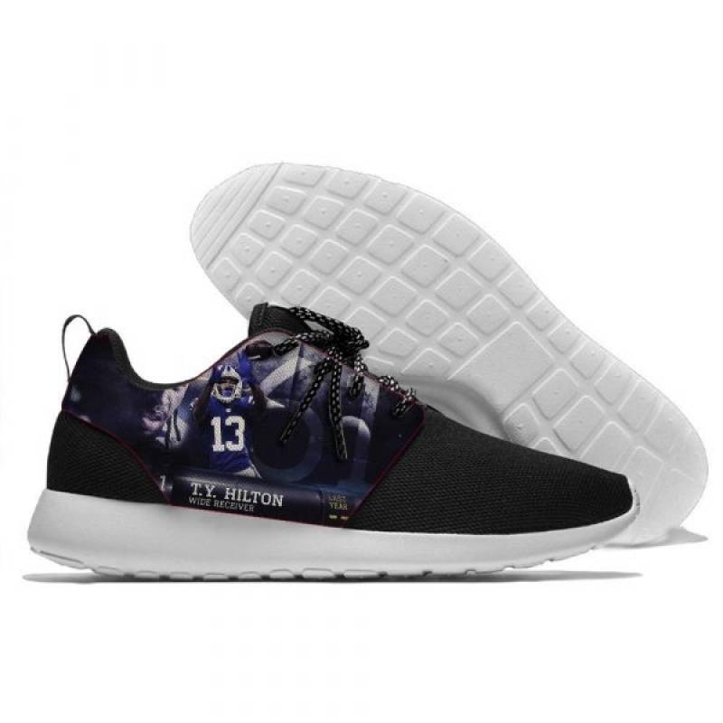 T. Y. Hilton 13 – Mens And Womens Indianapolis Colts Lightweight Sneakers, Colts Running Shoes