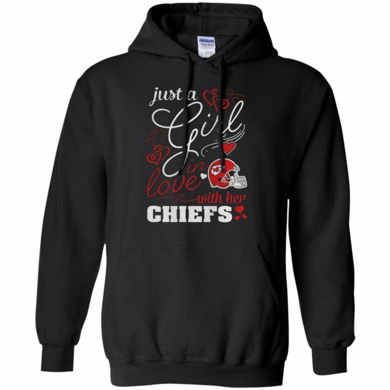 Just A Girl In Love With Her Kansas City Chiefs shirts