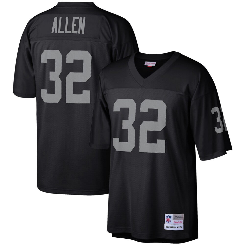 Men’s Las Vegas Raiders Marcus Allen Mitchell & Ness Black Legacy 