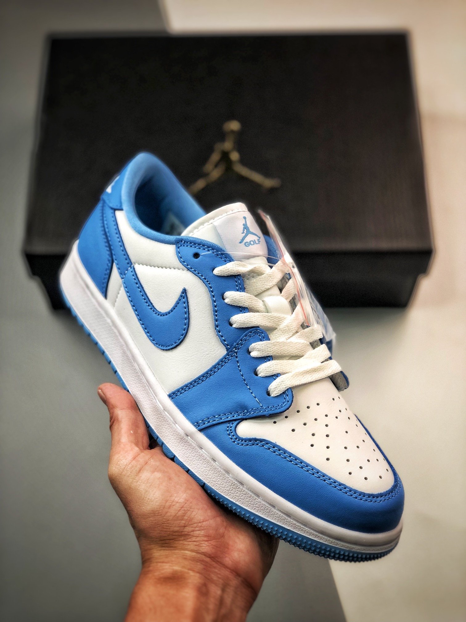 JD 1 Low OG Golf UNC WhiteUniversity Blue DD9315-100 5341890