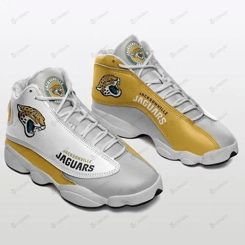 Jacksonville Jaguars Air Jordan 13 Sneakers Shoes Design