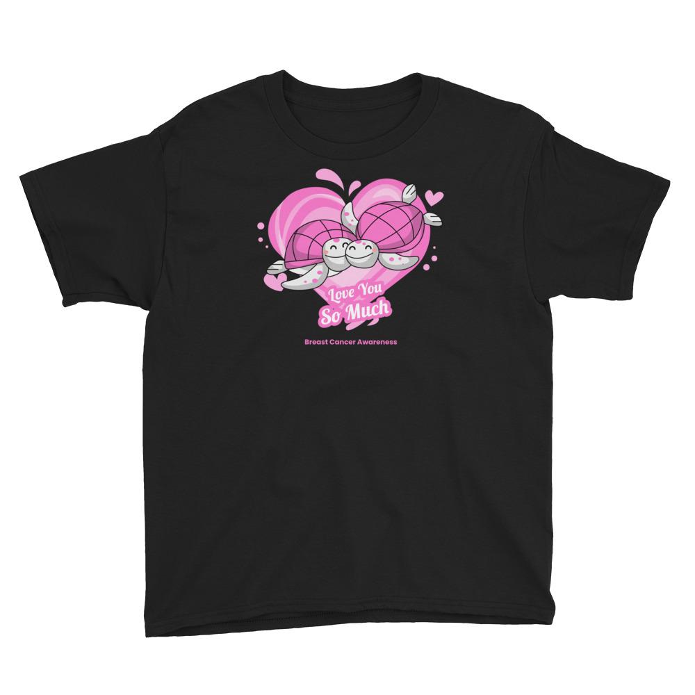 Breast Cancer Awareness I Love You so Much Kids T-Shirt