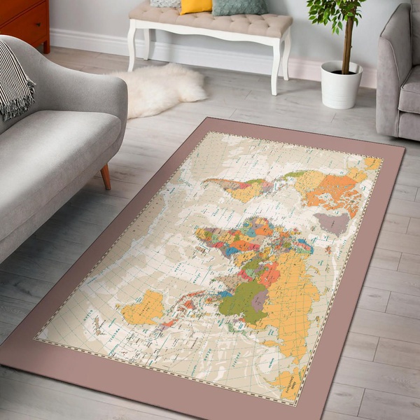 Back To School Retro World Map Area  &hellip;