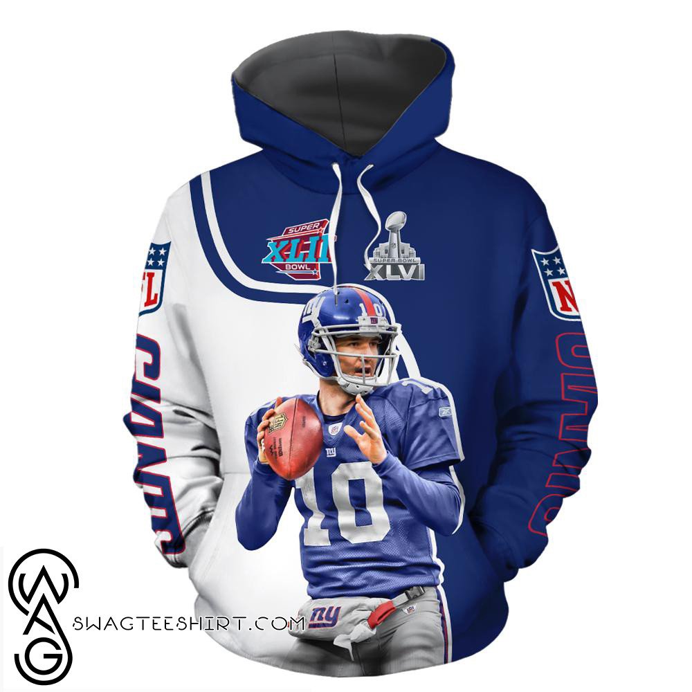 New York Giants Style 642 Unisex 3D Hoodie Gift For Fans