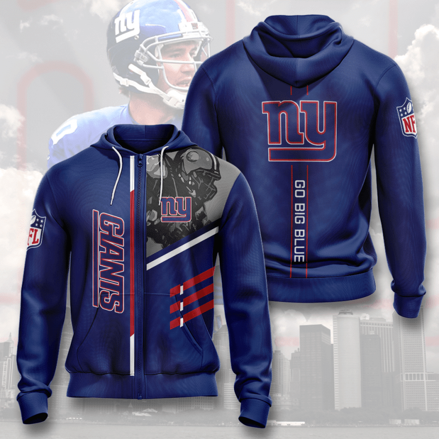 New York Giants New York Giants 8 Unisex 3D Hoodie Gift For Fans