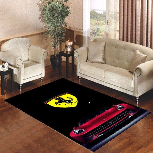 Ferrari F12 Berlinetta Front Living Room Carpet Rugs Area Rug For Living Room Bedroom Rug Home Decor