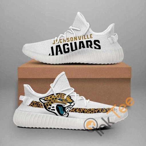 Jacksonville Jaguars No 319 Custom Shoes Personalized Name Yeezy Sneakers