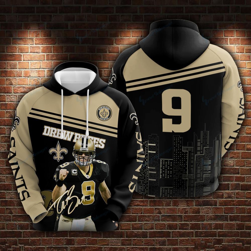 Drew Brees – New Orleans Saints Limited Hoodie 828