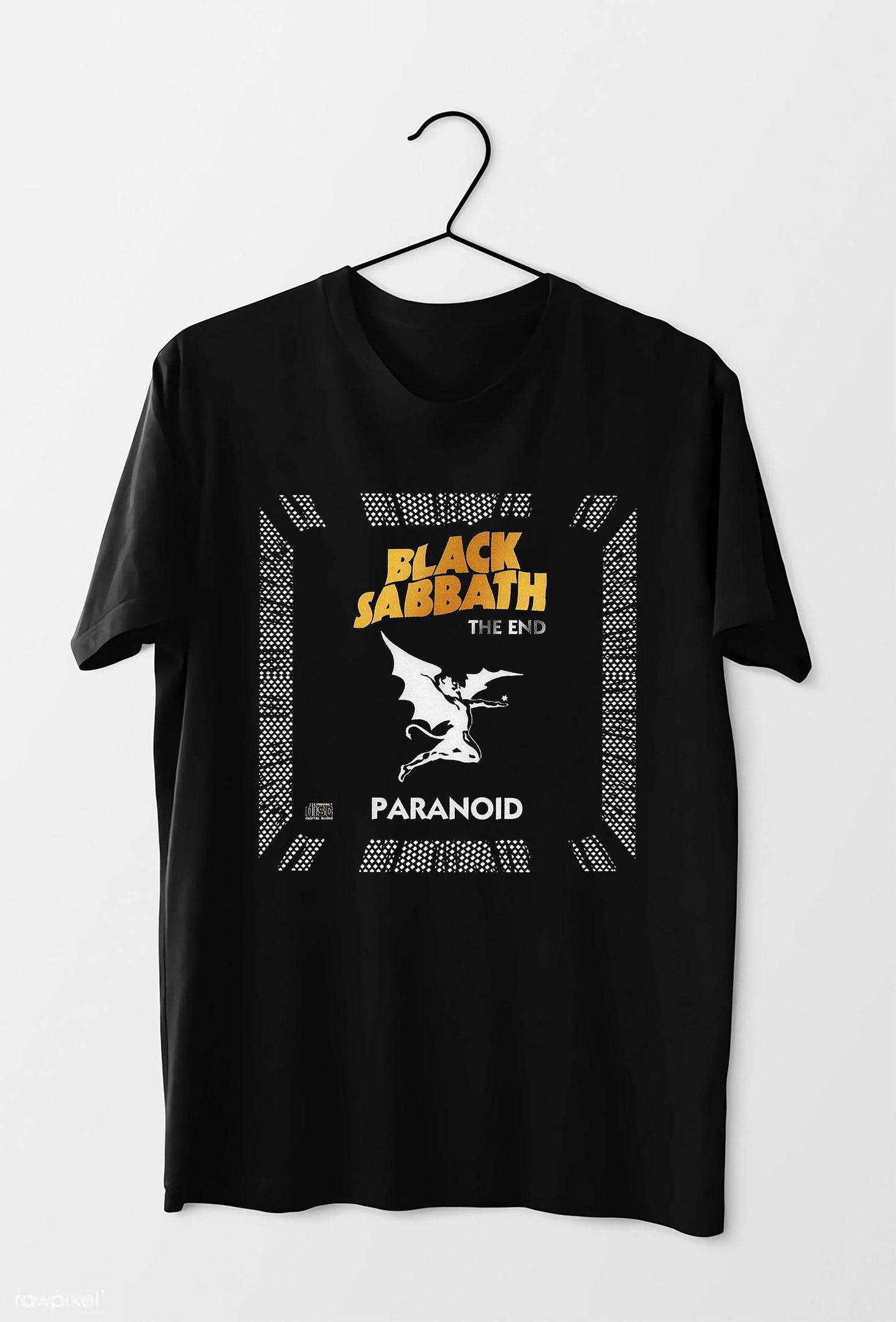 Black Sabbath The End Paranoid T-shirt Black Sabbath Band Shirt Gift For Rock Fan Gift For Him Gift For Her Vintage Shirt Retro Shirt