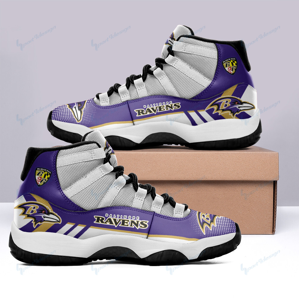 Baltimore Ravens Ajd11 Sneakers Bg66