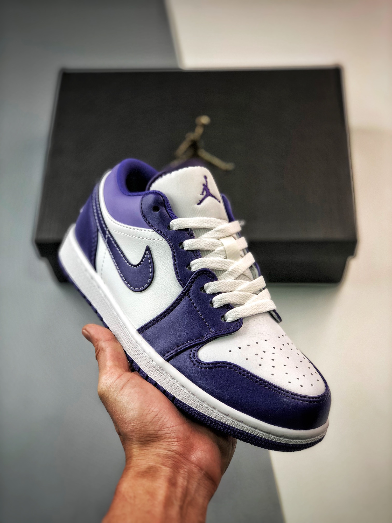 JD 1 Low Sky J PurpleWhite 553558-515 5341852